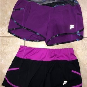 Fila workout shorts